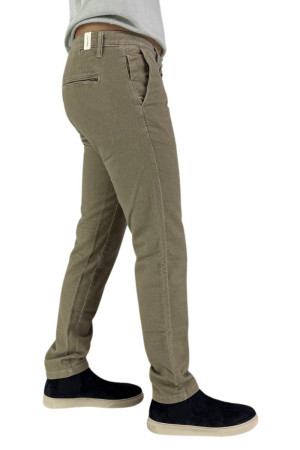 Squad2 pantalone chino in fustagno microlavorato Corrado [bd116db6]