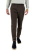 Squad2 pantalone chino in cotone a quadri Ernesto [5b319e67]