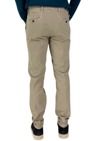 Triple A pantalone chino in cotone stretch microlavorato m1056-2412 [57aaca3e]