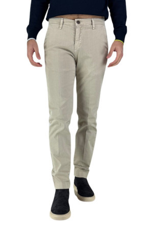 Moro pantalone chino in gabardina stretch mf1903 [11438897]