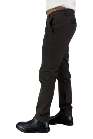 Moro pantalone chino in gabardina stretch mf1904 [c599bdf8]