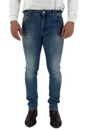 Lumberjack jeans in cotone stretch mid blue cmb3447-008 cc041 [615f22c8]