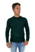 Markup maglia girocollo con toppe mk590056