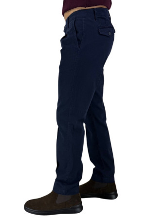 Moro pantalone chino in cotone armaturato con pences mi2556 [b6813159]