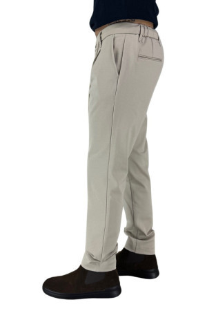 Triple A pantalone con laccio punto milano stretch p314-2431 [29beb86d]