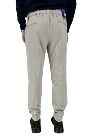 Triple A pantalone con laccio punto milano stretch p314-2431 [47853a64]