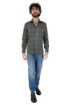 Markup camicia in popeline stretch a fantasia mw793029 [c9aca7ae]