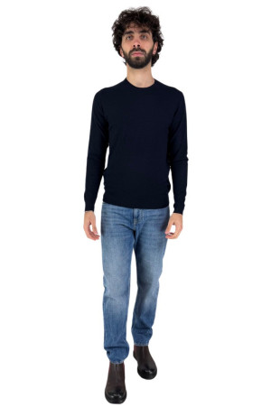 Markup maglia girocollo punto riso in misto cashmere mk790116 [7893849a]