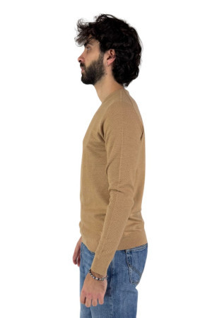 Markup maglia girocollo punto riso in misto cashmere mk790116 [64cb1743]