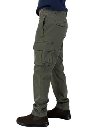 Lumberjack pantalone cargo in cotone stretch cm80747-013 [7b1301a9]