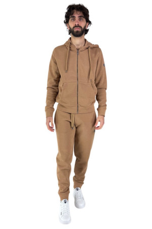 Markup felpa full zip in misto cotone con cappuccio mk22002 [3e7829e0]