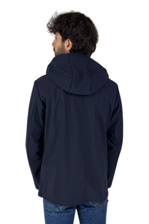 Markup parka corto in softshell con cappuccio mk794019 [460bf387]