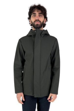 Markup parka corto in softshell con cappuccio mk794019 [d248a36d]