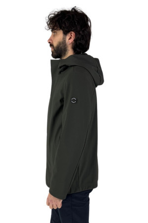 Markup parka corto in softshell con cappuccio mk794019 [d248a36d]